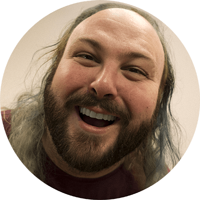 A fun photo of Rob Parkes